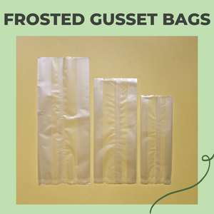 Frosted Matte Gusset Bags