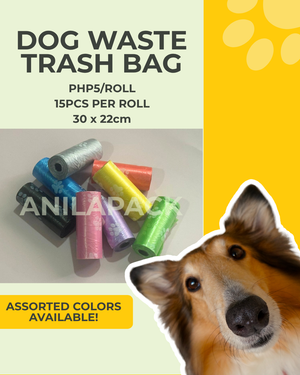 Dog Waste Trash Bag (15pcs per roll)