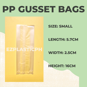 Frosted Matte Gusset Bags