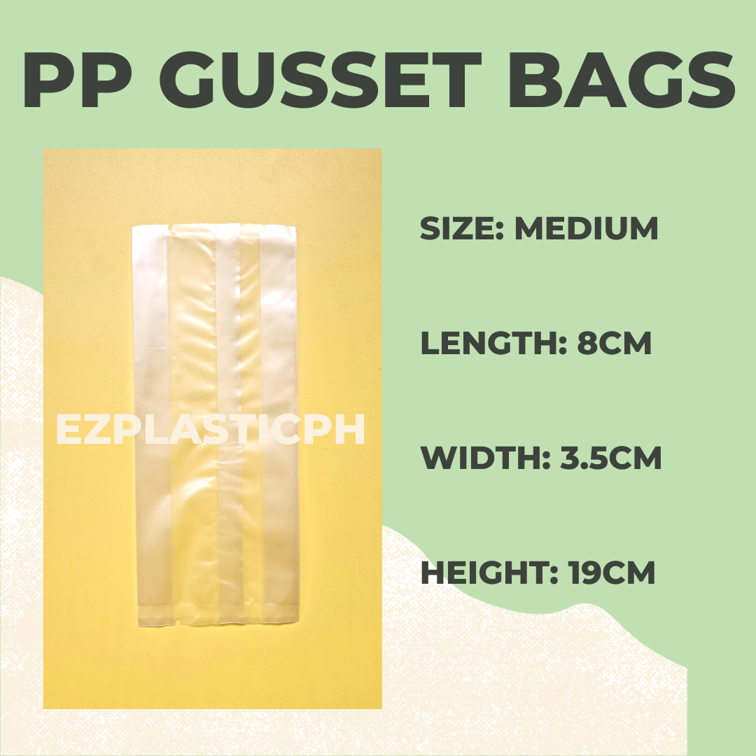 Frosted Matte Gusset Bags