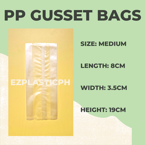 Frosted Matte Gusset Bags
