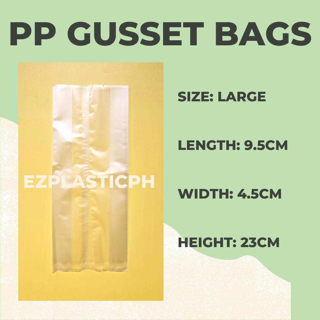 Frosted Matte Gusset Bags
