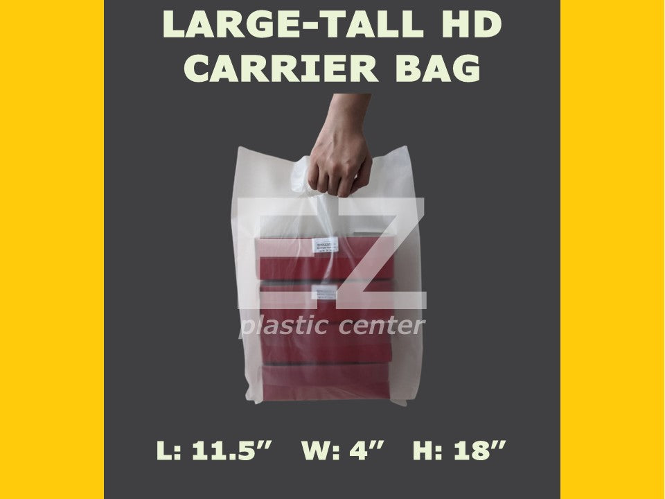 Plastic Carrier Bags (HD Matte/Frosted)
