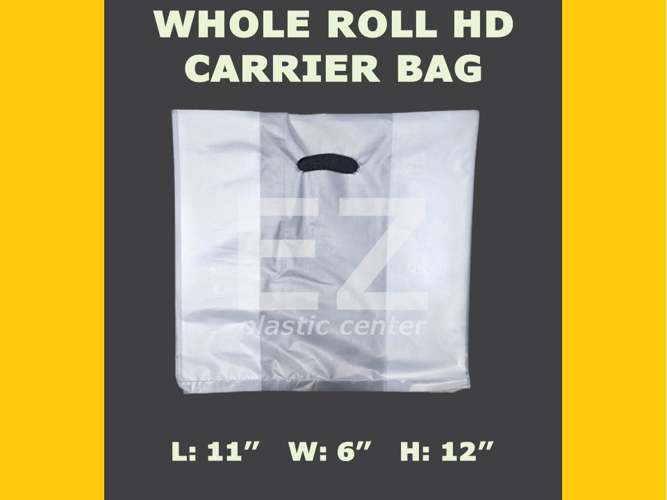 Plastic Carrier Bags (HD Matte/Frosted)