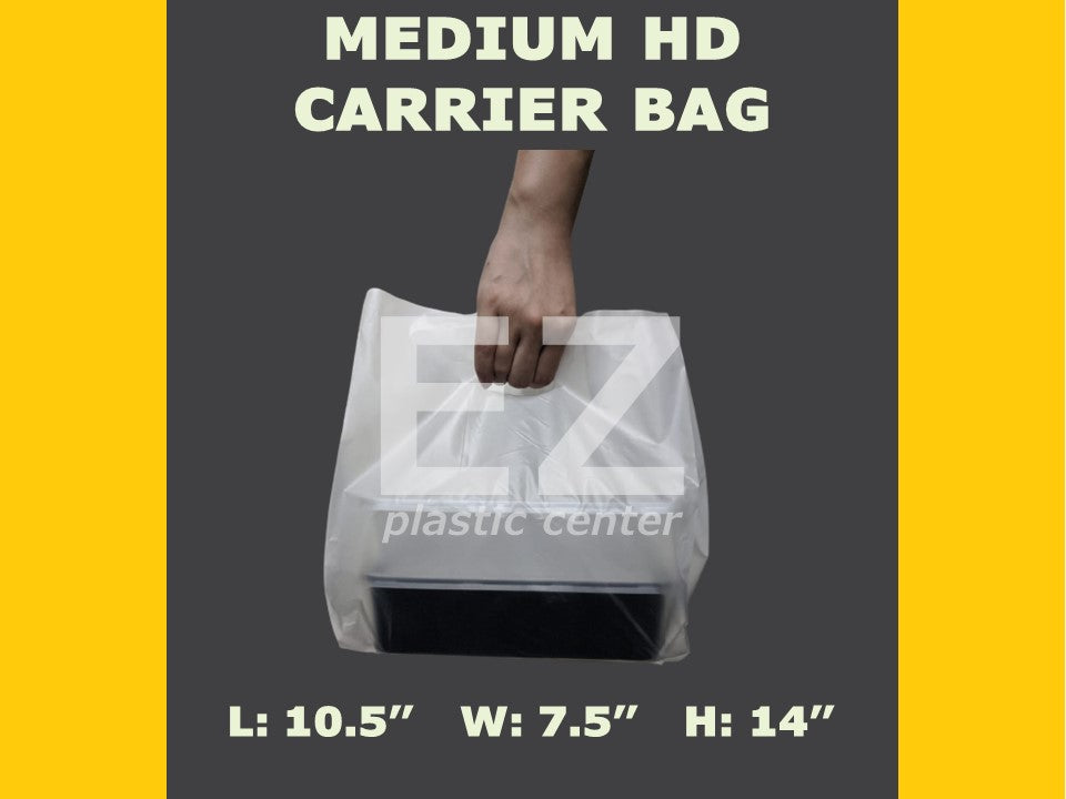 Plastic Carrier Bags (HD Matte/Frosted)