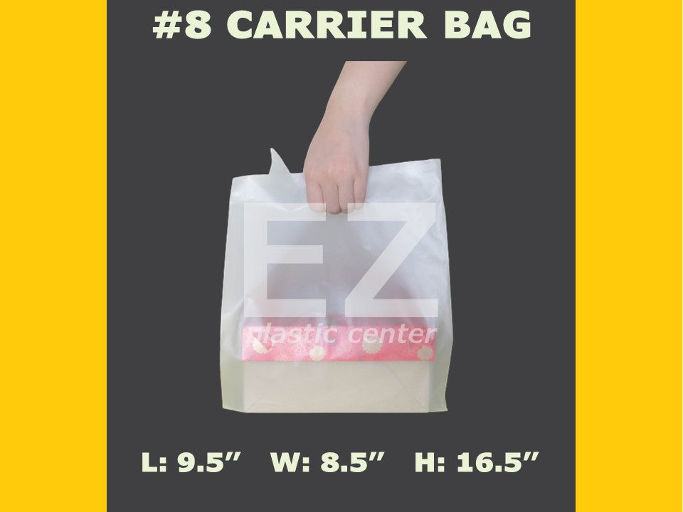 Plastic Carrier Bags (HD Matte/Frosted)