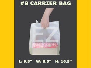 Plastic Carrier Bags (HD Matte/Frosted)