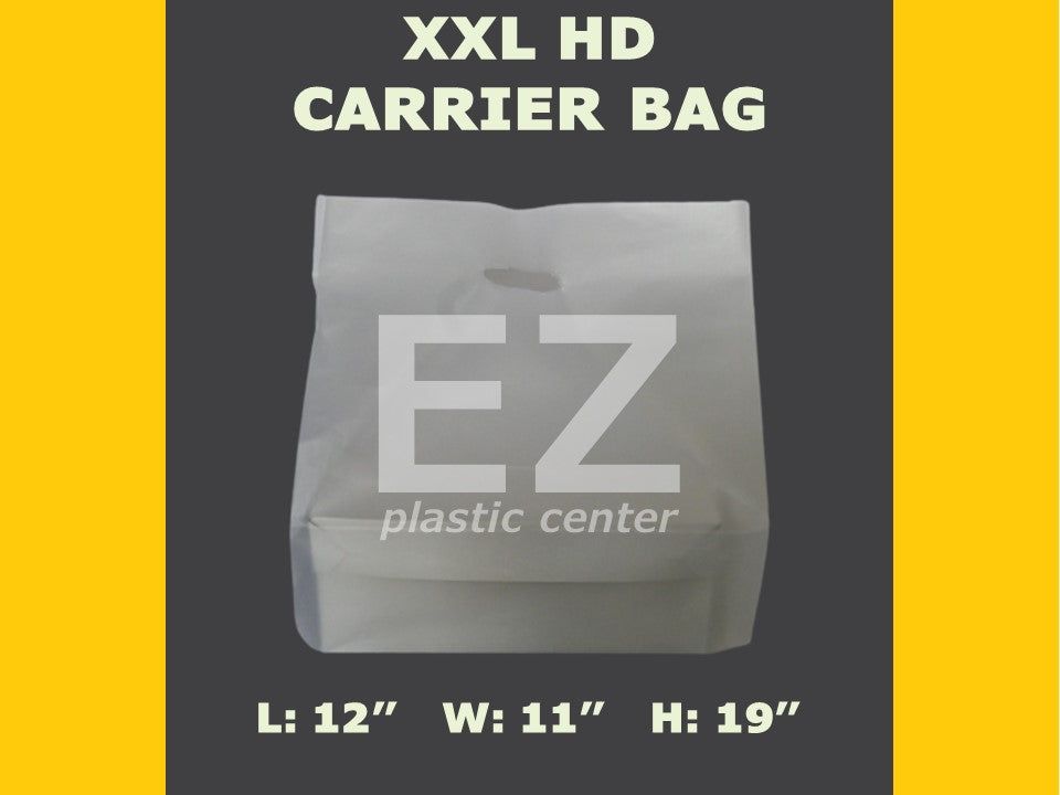 Plastic Carrier Bags (HD Matte/Frosted)