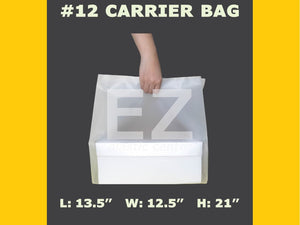 Plastic Carrier Bags (HD Matte/Frosted)