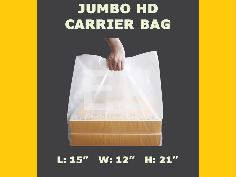 Plastic Carrier Bags (HD Matte/Frosted)