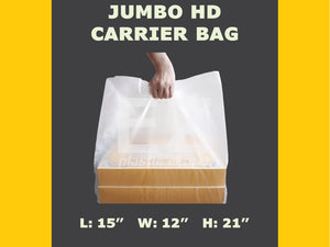 Plastic Carrier Bags (HD Matte/Frosted)
