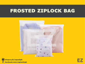 Frosted Ziplock Bag