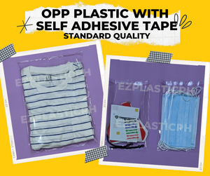 OPP Plastic Bags with Adhesive Standard Quality