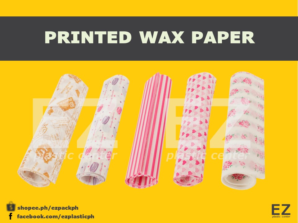 Printed Wax Paper