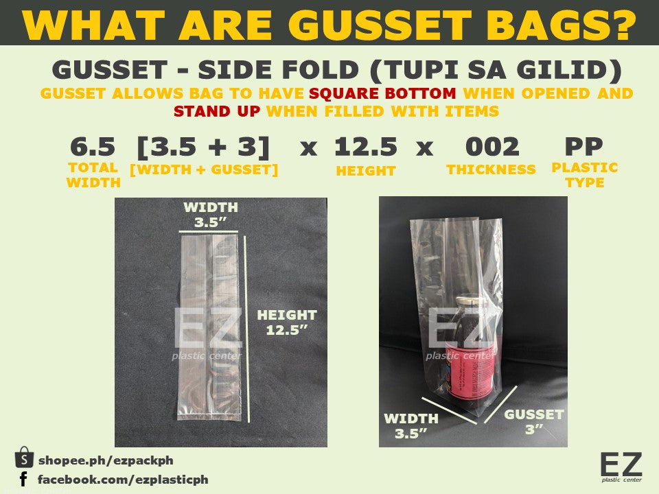 PP Gusset Bags